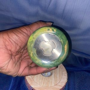 Green said/beer can cooler